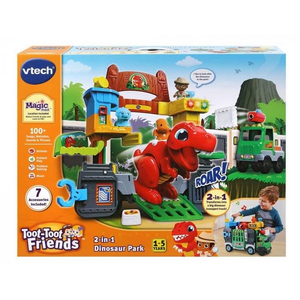 Продукт Vtech - Паркът на динозаврите 2 в 1 - 0 - BG Hlapeta